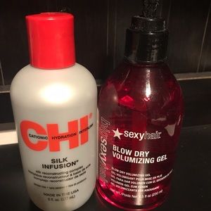 Chi silk infusion and sexy hair volumizing g